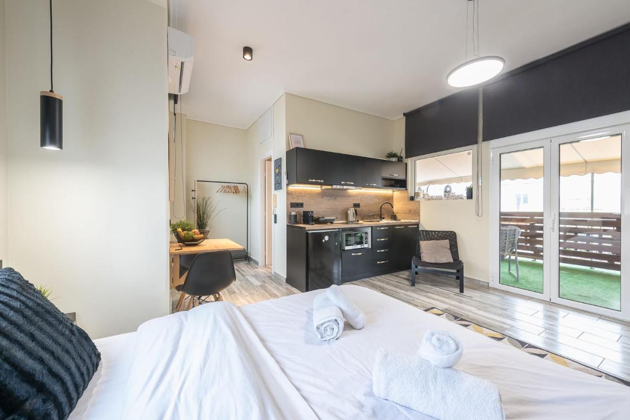 Ferienwohnung Petralona Stylish Penthouse Athen Exterior foto
