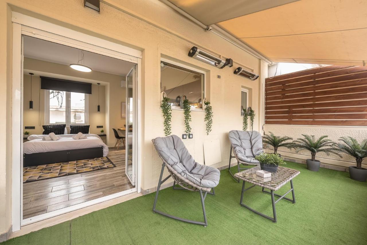 Ferienwohnung Petralona Stylish Penthouse Athen Exterior foto